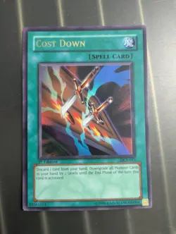 Cost Down DCR-053 Ultra Rare 1st Edition Near Mint Yugioh - Image 1