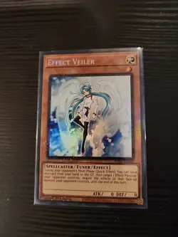 Yu-Gi-Oh Effect Veiler RA01-EN003 PCR 1st Ed NM - Image 1