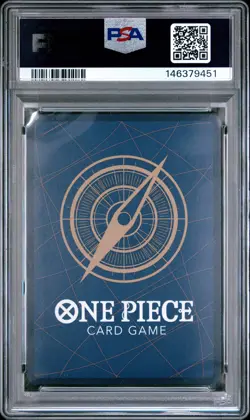 2025 ONE PIECE OP12-LEGACY OF THE MASTER SPECIAL ALTERNATE ART #082 KUZAN PSA 10 - Image 2
