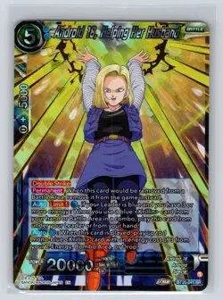 Android 18. Helping Her Husband BT20-041 SR - Dragon Ball Super Card NM - Image 1