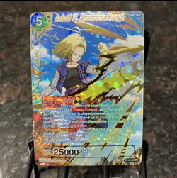 Android 18 Measuring Strength BT18-144 SPR Foil Dragon Ball Super Card Game | NM - Image 1