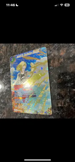 Android 18 Measuring Strength BT18-144 SPR Foil Dragon Ball Super Card Game | NM - Image 2