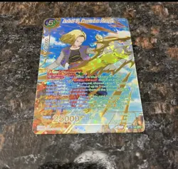 Android 18 Measuring Strength BT18-144 SPR Foil Dragon Ball Super Card Game | NM - Image 4