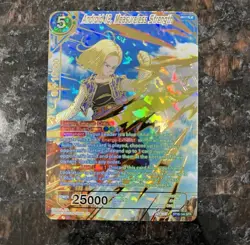 Android 18 Measuring Strength BT18-144 SPR Foil Dragon Ball Super Card Game | NM - Image 5