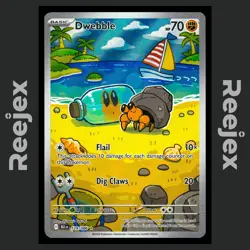 Dwebble - 129/086 - Illustration Rare - Black Bolt - Pokemon Card - NM/M - Image 1