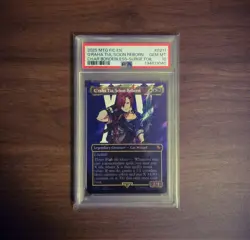 G'Raha Tia, Scion Reborn MTG | Final Fantasy Borderless-Foil Card PSA 10 - Image 1