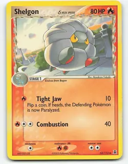 Shelgon #53/113 Pokemon Card - Image 1