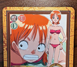 One Piece Card Nami C370 Hyper Battle Carddass Japanese - Image 2