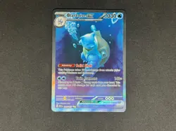 Pokemon TCG Blastoise EX Scarlet & Violet Card 200/165 Blastoise Sir - Image 1