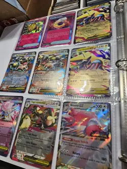 Pokemon Card Lot Binder V/Full Art/Ex/IR Hits 175 Cards NM Full Art - Image 3