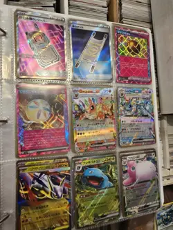 Pokemon Card Lot Binder V/Full Art/Ex/IR Hits 175 Cards NM Full Art - Image 4