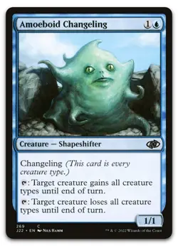 Amoeboid Changeling #269 (NM) Jumpstart 2022 J22 Magic MTG - Image 1