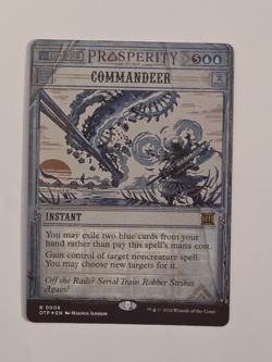 Commandeer Foil - R0009 - Outlaws of Thunder Junction: Breaking News - MTG - NM - Image 1