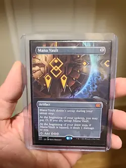 MTG - Mana Vault (Borderless) Double Masters 2022 (394) - LP+ - Image 1