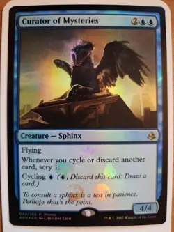 Curator of Mysteries NM PROMO FOIL Amonkhet MTG FREE SHIPPING - Image 1