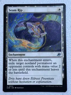 Seam Rip 34 UC Edge of Eternities NM/M - Image 1