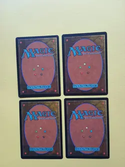 Magic the Gathering MTG Urza's Saga TORCH SONG X 4 LP/EX U 1998 Nice! - Image 2