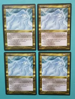Magic the Gathering MTG Ice Age STORMBIND X 4 LP/EX RARE 1995 Nice! - Image 1