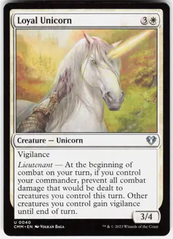Loyal Unicorn U Commander Masters 40 LP - Image 1