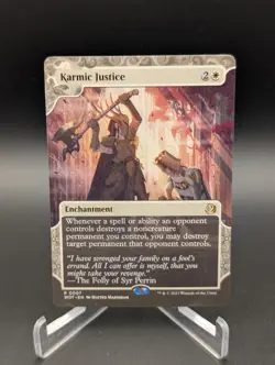 Karmic Justice Wilds of Eldraine: Enchanting Tales Regular - Image 1