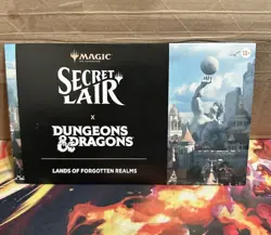 MTG Secret Lair Drop D&D Lands of the Forgotten Realms Non Foil Ship Fast - Image 1