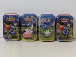 Pokemon TCG Mega Evolution Ascended Heroes Mini Tin - New Sealed - Lot of 4 tins - Image 1