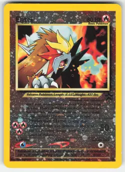 Entei 34 Promo Wizards Black Star Promos Pokemon LP - Image 1