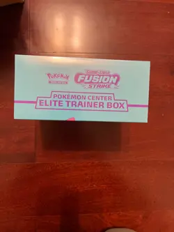 1x Fusion Strike Pokemon Center Sw &shield Trainer Box PC ETB fresh from CASE - Image 3