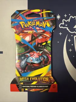 Pokemon Mega Evolution Sleeved Booster Pack - Image 1