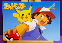 POKEMON POCKET MONSTERS VENDING PRISM STICKER 299 PIKACHU RAICHU - Image 3