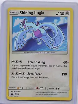 Shining Lugia - SM82 Holo Promo Sun & Moon Promo Pokemon Near Mint - Image 1