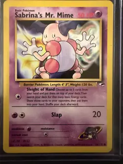 Sabrina's Mr. Mime 094/132 Gym Heroes Regular Pokemon TCG - Image 1