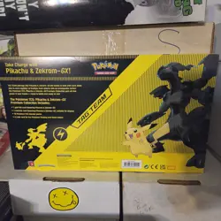 NEW Pokemon TCG Pikachu & Zekrom-GX Tag Team Premium Collection Box Sealed 820650809910 - Image 2