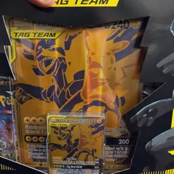 NEW Pokemon TCG Pikachu & Zekrom-GX Tag Team Premium Collection Box Sealed 820650809910 - Image 3