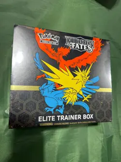 Hidden Fates Elite Trainer Box - ETB - Factory Sealed SM Pokemon TCG - Near Mint - Image 1