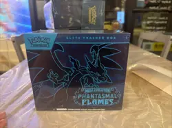 Pokemon TCG Mega Evolution Phantasmal Flames Elite Trainer Box ETB - Image 1