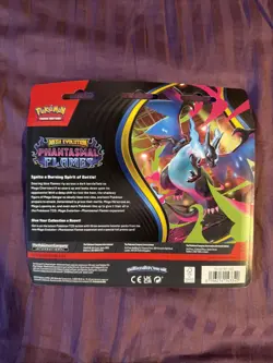 Pokemon TCG: Phantasmal Flames Sneasel 3-Pack Blister Box Set - Image 2