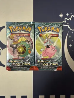 Pokemon Journey Together Booster Packs - New/Sealed 2 Packs - Image 1