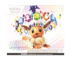 Pokemon Prismatic Evolutions Elite Trainer Box ETB New Sealed - Image 1