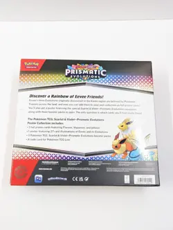 2x Lot Pokemon TCG S & V Prismatic Evolutions Poster Collection Factory Sealed. - Image 5