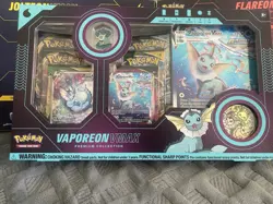 Pokemon Vaporeon, Jolteon, Flareon Vmax Premium Collections Set Of 3 Sealed 820650851308 - Image 3