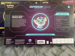 Pokemon Vaporeon, Jolteon, Flareon Vmax Premium Collections Set Of 3 Sealed 820650851308 - Image 4