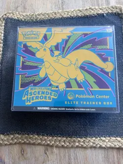 Pokemon Center Ascended Heroes Elite Trainer Box ETB N's Zekrom Promo 11 Packs - Image 1