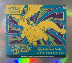 Pokemon Center Mega Evolution Ascended Heroes Elite Trainer Box ETB *Dent* ✅ New - Image 1