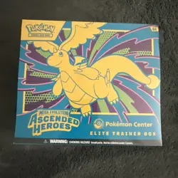 Ascended Heroes Pokemon Center Exclusive Elite Trainer Box ETB(read description) - Image 1