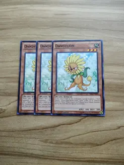 Yu-Gi-Oh! - Dandylion 3X - Complete Playset Of Cards - Image 1
