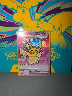 Pikachu EX SIR 277/217 Ascended Heroes English Pokemon Card - NM/M Pack Fresh - Image 1