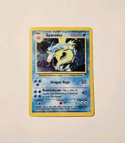 Gyarados WOTC Pokemon Base Set 6/102 Holo Rare HP - Image 1