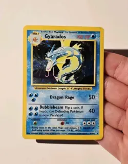 Gyarados WOTC Pokemon Base Set 6/102 Holo Rare HP - Image 3