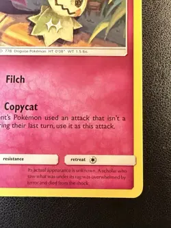 Mimikyu - 112/181 - SM Team Up Rare Pokemon Card - NM - Image 4